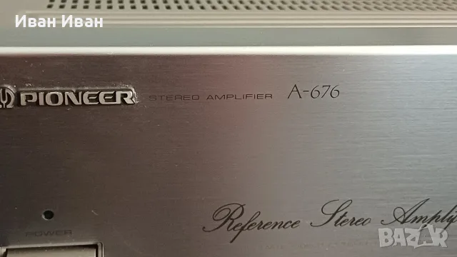 Усилвател Pioneer A-676, снимка 3 - Ресийвъри, усилватели, смесителни пултове - 56343450