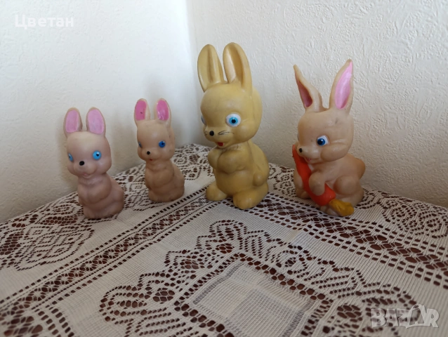 гумени играчки от едно време, снимка 4 - Фигурки - 53825602