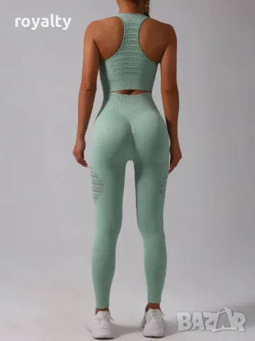 Дамски фитнес комплект Различни цветове , снимка 3 - Спортни екипи - 49198627