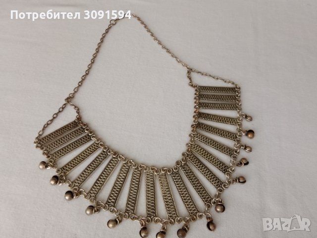 Възрожденски стил огърлица и гривна, снимка 10 - Антикварни и старинни предмети - 42626379