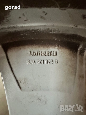 Джанти 17 5x100 Seat Audi Skoda VW Toledo Ibiza Polo Fabia , снимка 8 - Гуми и джанти - 53785087