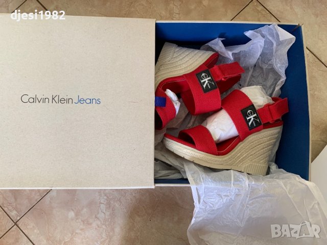 Оригинални Calvin Klein jeans, снимка 3 - Дамски елегантни обувки - 42003677