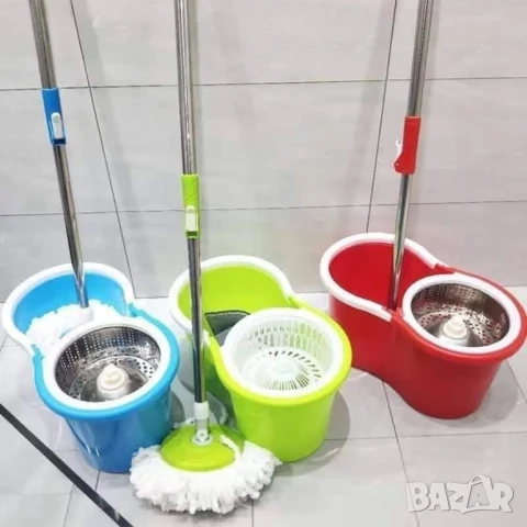 🔥 Spin Mop 360 – Супер Почистване Без Усилие! 🔄🧼 