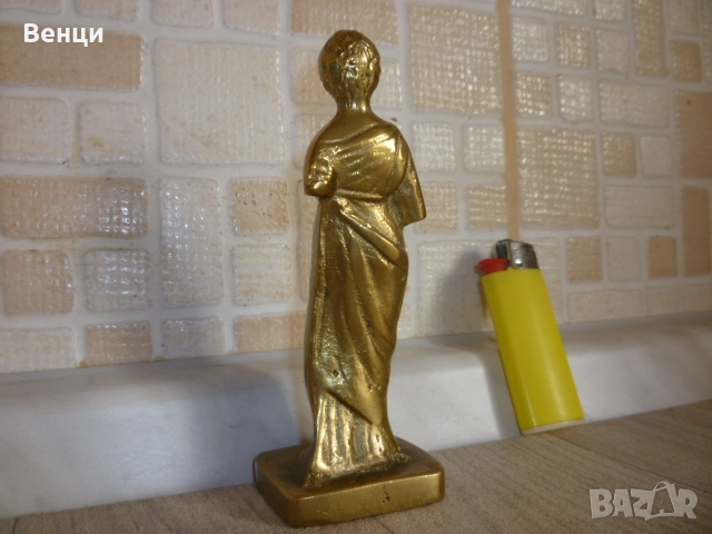 Бронзова Фигура Статуетка, снимка 9 - Антикварни и старинни предмети - 51830061