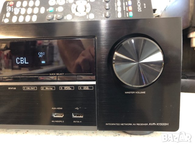 Denon AVR-X1500H, снимка 3 - Ресийвъри, усилватели, смесителни пултове - 42734123