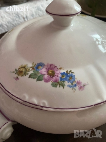 ⚜️Прекрасен, много стар български порцелан, снимка 5 - Сервизи - 52669108