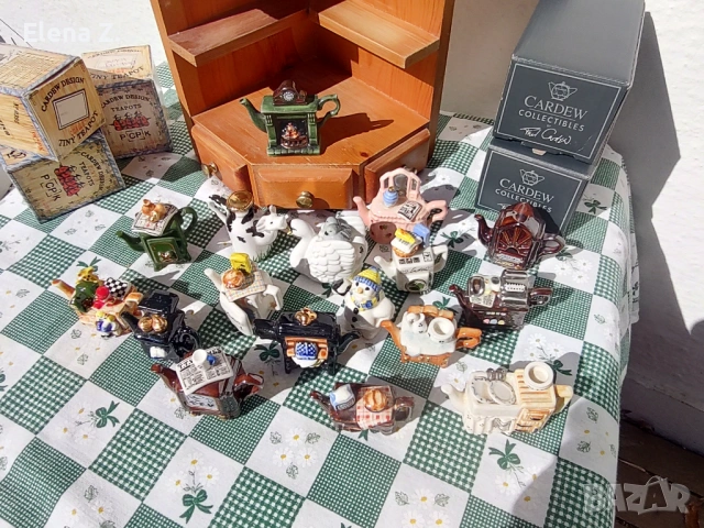 Колекционерски орнаменти чайници Cardew, снимка 7 - Колекции - 53720533