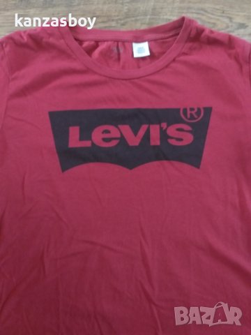 Levi's The Perfect Logo T-Shirt - страхотна дамска тениска НОВА БЕЗ ЕТИКЕТИ, снимка 3 - Тениски - 42015019