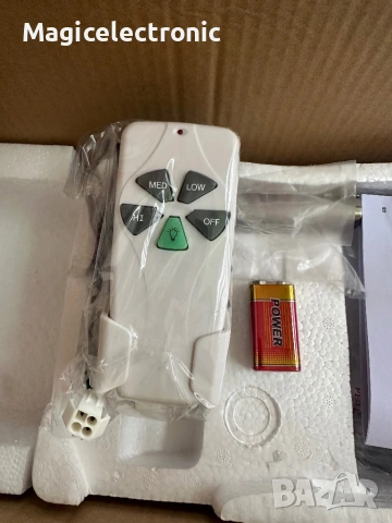 Таванен вентилатор, снимка 6 - Вентилатори - 50777152