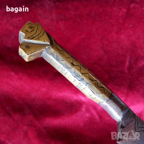 Ятаган. нож, флиса, кама., снимка 2 - Антикварни и старинни предмети - 56149787