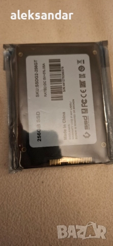 ssd 256GB. нов.