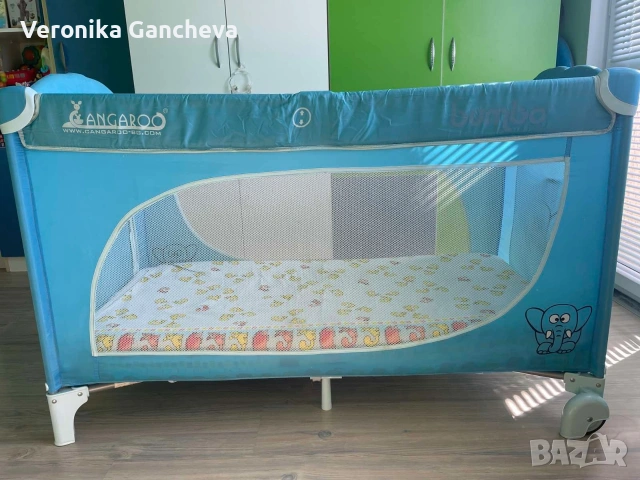 Бебешка сгъваема кошара Cangaroo, снимка 4 - Спални и легла - 53812240