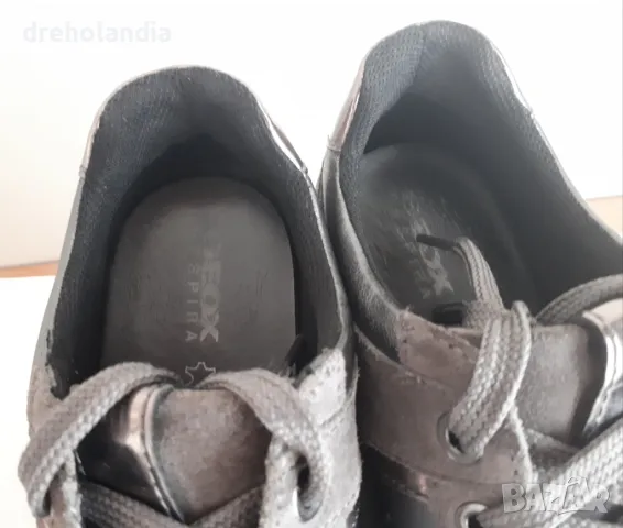 Сникърс Geox D Zosma графит / металик - 38 номер, снимка 5 - Маратонки - 49506112