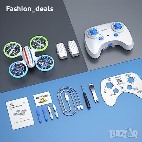 Нов Дрон за деца пълна защита и двойни батерии Подарък Дете, снимка 2 - Други - 41725727