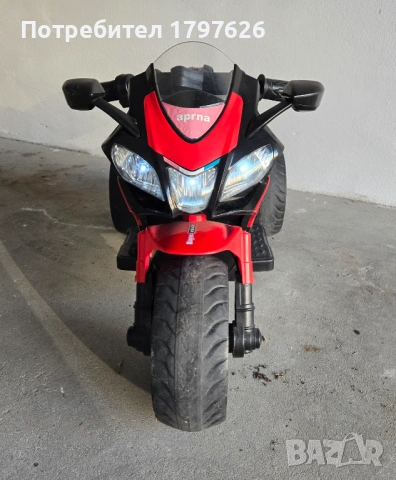 Акумулаторен мотор 12V меки гуми и кожена седалка, снимка 2 - Скутери и тротинетки - 53849941