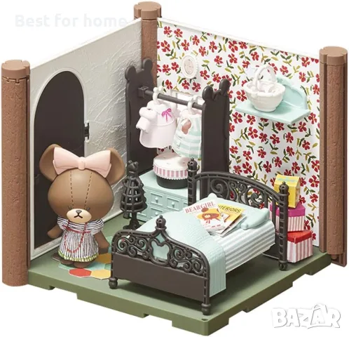 Bandai – Haco Room – Комплект стая с яке – 55 части за сглобяване – Яке за кукла, снимка 5 - Кукли - 55898915