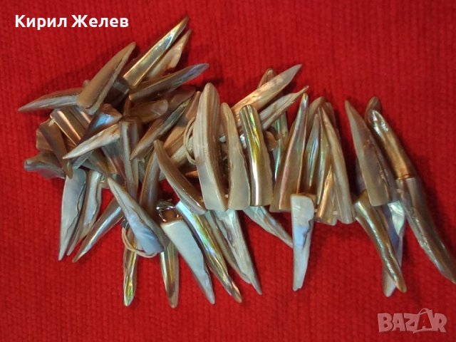 СЕДЕФЕНА ОГЪРЛИЦА АРТ ИЗРАБОТКА 3850, снимка 2 - Колиета, медальони, синджири - 29622005