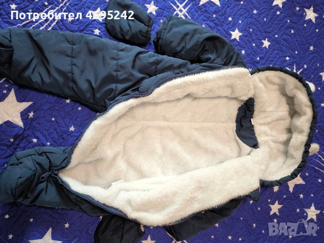 Зимен бебешки космонавт, снимка 2 - Бодита за бебе - 53131903