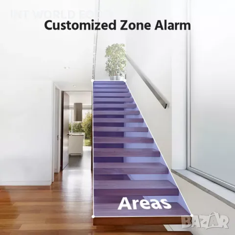 ANNKE 3MP WiFi IP Смарт Безжична Камера Двупосочно Аудио Видео Обаждане Вградена Нощна Лампа O-Kam P, снимка 5 - Друга електроника - 48993472