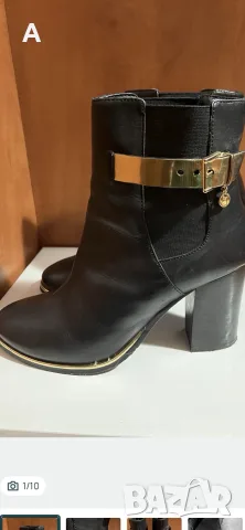 Дамски боти естествена кожа Armani