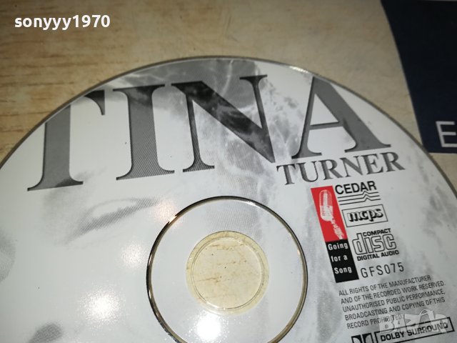 TINA TURNER CD 1808231841, снимка 4 - CD дискове - 41897072