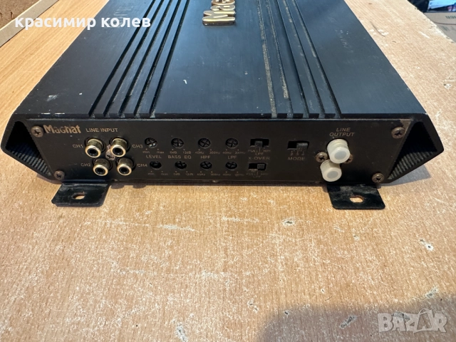автомобилен усилвател "Magnat Rock 6000", снимка 4 - Ресийвъри, усилватели, смесителни пултове - 52930659