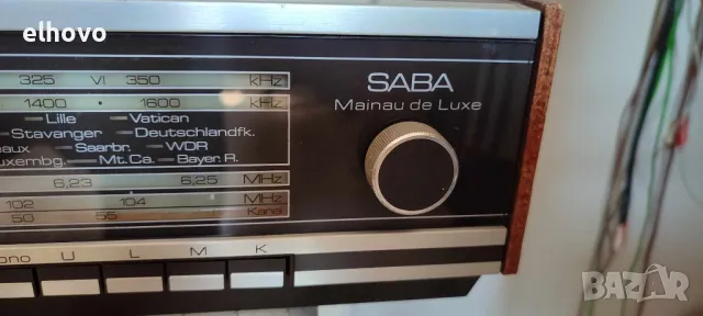 Радио SABA Mainau de Luxe MN-H, снимка 7 - Радиокасетофони, транзистори - 47373616