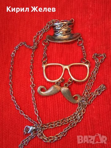 ПОСРЕБРЕН ФИГУРАЛЕН АРТ МЕДАЛЬОН 63891, снимка 4 - Колиета, медальони, синджири - 35228628