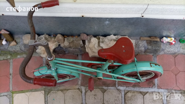 Ретро руско детско колело с дебели гуми, снимка 10 - Колекции - 52618312