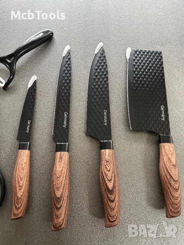 Комплект кухненски ножове 6 части, снимка 3 - Други - 52621466