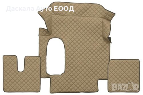 Кожени стелки за МАН MAN TGA 2000-2010г. широка кабина , 5 цвята, снимка 5 - Аксесоари и консумативи - 42153088