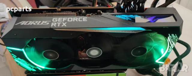 Видео карта RTX 3080 AORUS MASTER, снимка 4 - Видеокарти - 55979422