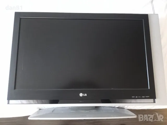 Телевизор LG RZ - 37LZ55 цял или за части. Изгоряло захранване.