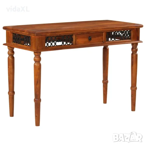 vidaXL Бюро с чекмедже 110x50x76 см масивна акация（SKU: 356973）