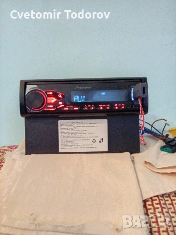 Авто радио Pioneer със USB, снимка 3 - Аксесоари и консумативи - 53598336