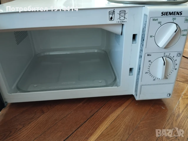 Микровълнова печка нова  SIEMENS неупотребявана, снимка 8 - Микровълнови - 49754153
