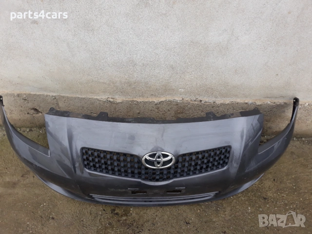 предна броня с маска решетки и халогени за тойота ярис 06 - 09 TOYOTA YARIS, снимка 4 - Части - 53610358