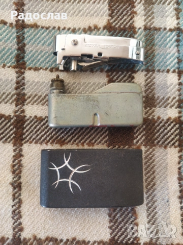 стара френска запалка Silver Match, снимка 7 - Запалки - 53809032