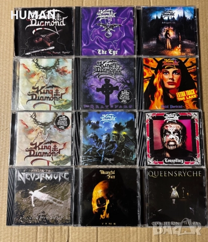 King Diamond - Nevermore - Queensryche - Mercyful Fate