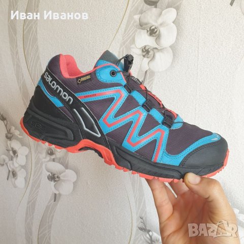 водоустойчиви  Туристическите обувки Salomon GTX  номер 40.5, снимка 3 - Други - 40602015