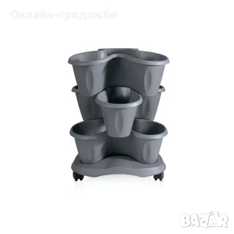 Многоетажна градинска кула с колела –, снимка 1