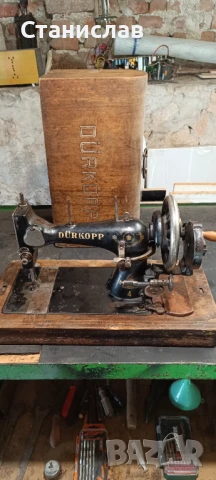 Стара немска шевна машина DURKOPP, снимка 4 - Антикварни и старинни предмети - 51050655