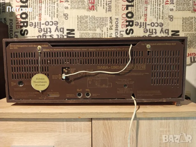 Старо Лампово радио"SABA"-Lindau.modLI18, снимка 7 - Антикварни и старинни предмети - 50315554