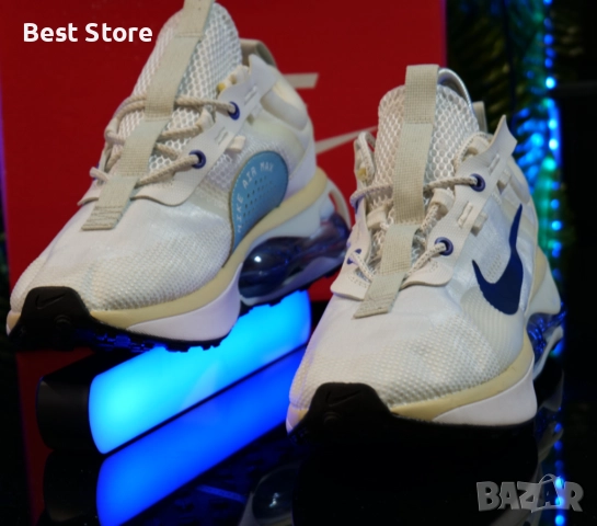 Nike Air Max 2021 - Цвят Бяло и Синьо Мъжки Маратонки 40-45 Номер , снимка 3 - Маратонки - 52732647