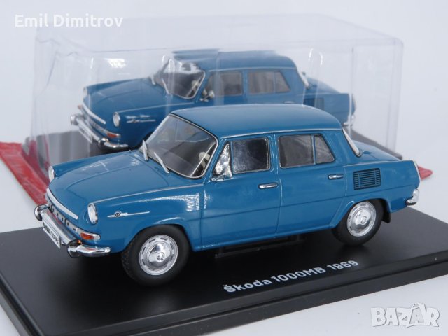 Колекционерско моделче на SKODA-1000MB в мащаб 1:24, снимка 2 - Колекции - 42344743