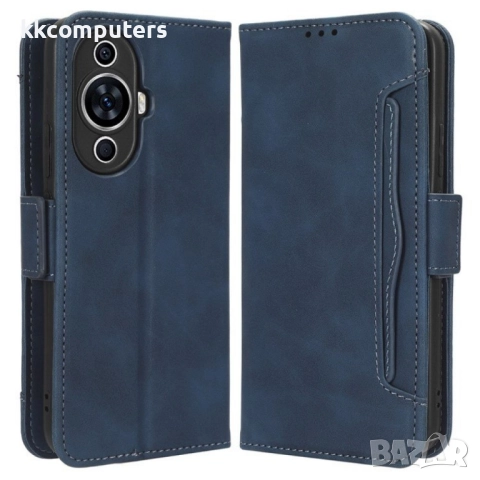 Huawei nova 11 / nova 12s 4G / nova 12 Lite 4G Magnetic Wallet Кожен Калъф и Протектор, снимка 4 - Калъфи, кейсове - 52720601