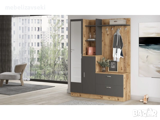 Ново! Портманто WISDOM DD5-AA (бор/антрацит), снимка 3 - Портманта - 53807661