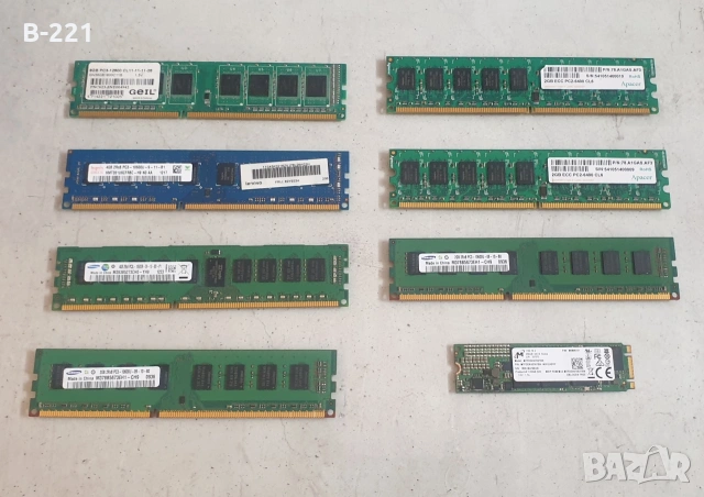 Опретивна Памет Ram DDR 3 8g 4g и SSD 2g Samsung Geil Apacer DDR2