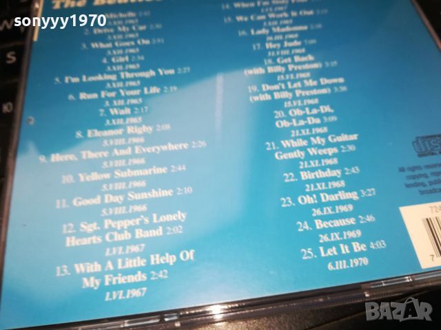 THE BEATLES VOL.2 CD 2902241318, снимка 13 - CD дискове - 44528007