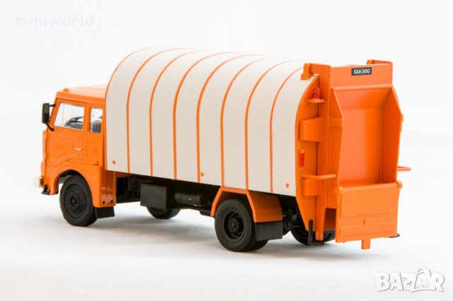 Jelcz 315 Боклукчийски камион 1966 - мащаб 1:43 на DeAgostini моделът е без забележки и опаковка, снимка 4 - Колекции - 41444170